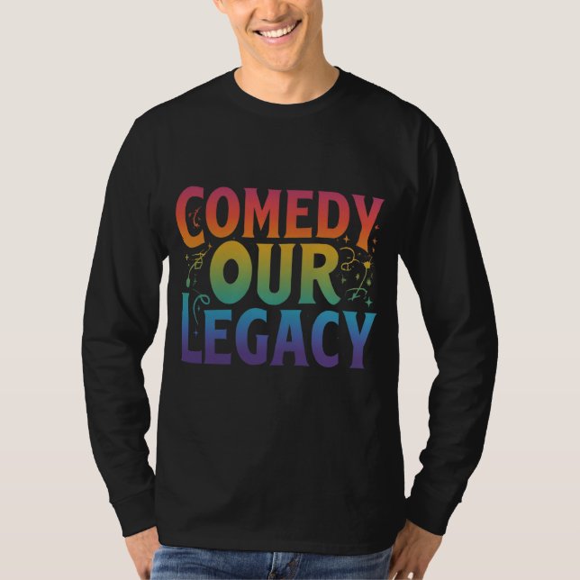 Camiseta Comédia nosso legado (Frente)