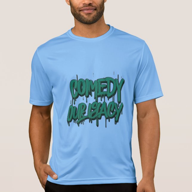 Camiseta Comédia nosso legado (Frente)