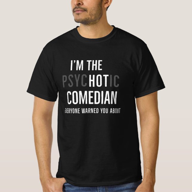Camiseta Comediante Engraçado (Frente)