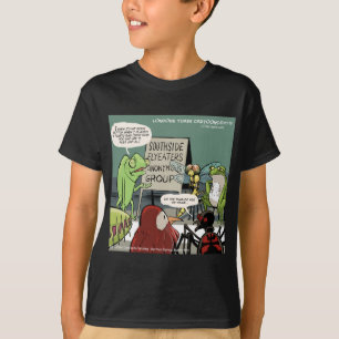 Camiseta Comedores de Formigas Anônimos 12 Passos Divertido