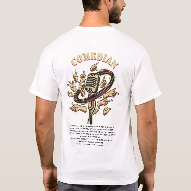 Camiseta Comedy Vibes (Verso)