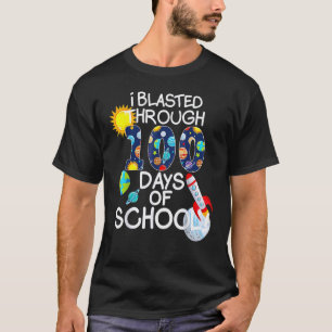 Camiseta Comemoração de 100 Dias de Aula 100º Dia Ensino