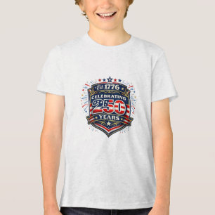 Camiseta Comemorando 250 Anos de Liberdade Americana