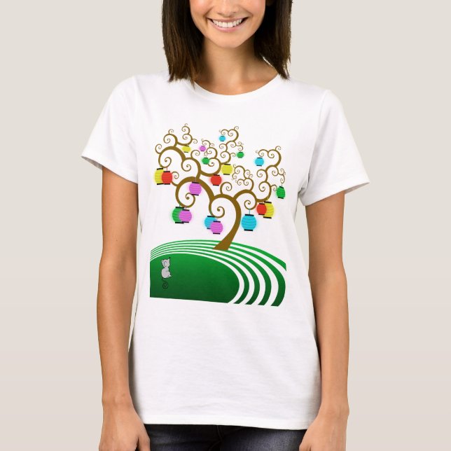 Camiseta Comemorando o ano do rato (Frente)