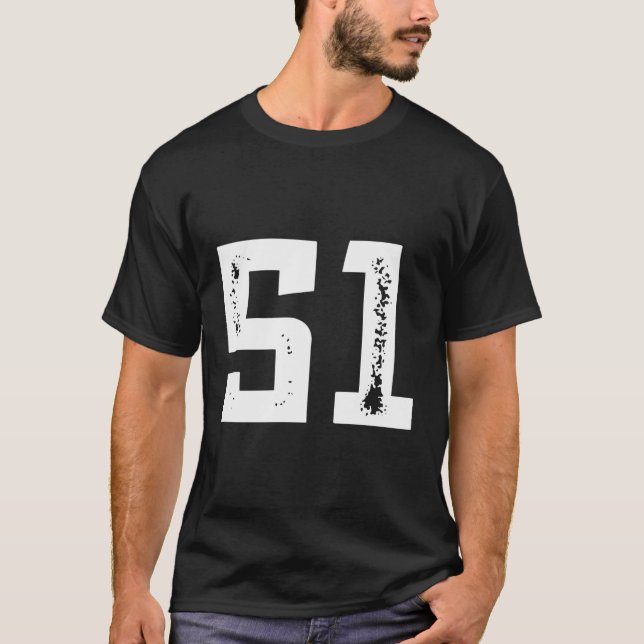 Camiseta Comemorar 51 Feliz Festa do Dia B (Frente)