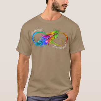 Camiseta Comemorar a Neurodiversity ADHD Merece apreciação