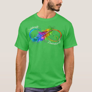 Camiseta Comemorar a Neurodiversity ADHD Merece apreciação