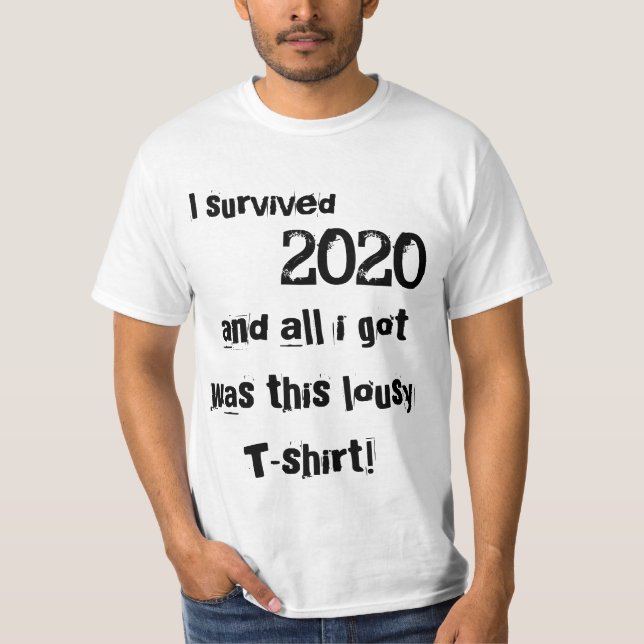 Camiseta comemorativa de 2020 (Frente)