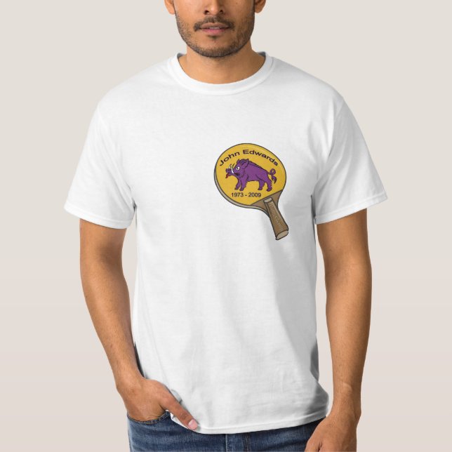 Camiseta comemorativa de Jay Edwards (Frente)