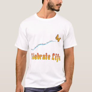 Camiseta Comemore a borboleta da vida