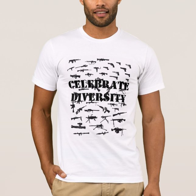 CAMISETA COMEMORE A DIVERSIDADE (Frente)