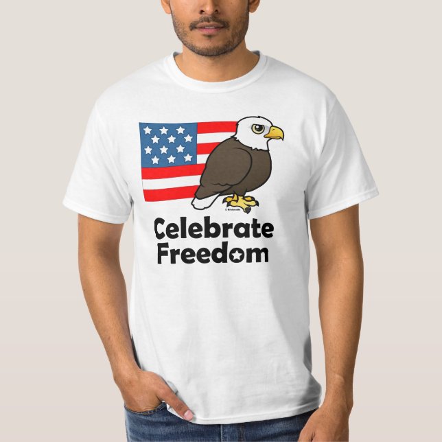 Camiseta Comemore a liberdade (Frente)