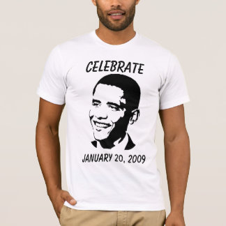 Camiseta Comemore o dia de inauguração do presidente Obama