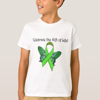 Camiseta Comemore o presente do roupa da vida