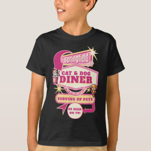 Camiseta Comendo Animais de Estimação Springfield Ohio Gato