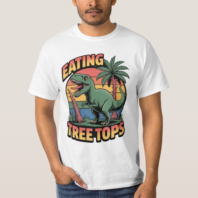 Camiseta Comendo as Copas das Árvores (Frente)