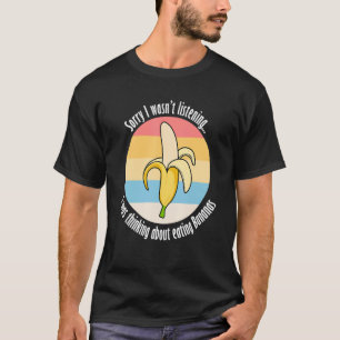 Camiseta Comendo bananas Frutas exóticas