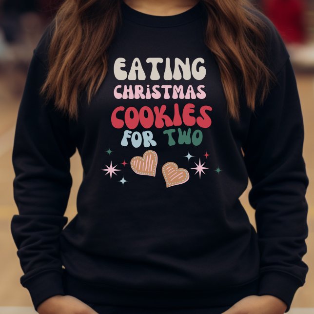 Camiseta Comendo Cookies de Natal para Dois (Criador carregado)