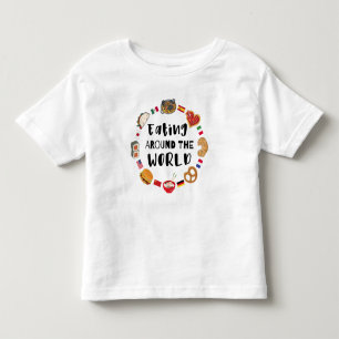 Camiseta Comendo pelo mundo