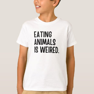 Camiseta Comer Animais Está Com Vegan