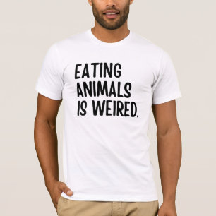 Camiseta Comer Animais Está Com Vegan