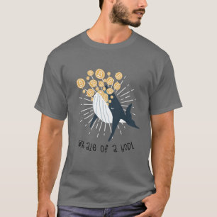 Camiseta Comer baleia Bitmoney HDL
