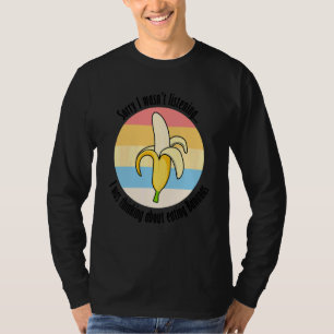 Camiseta Comer Bananas Frutas Exóticas Deliciosas