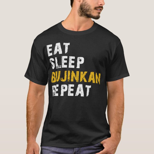Camiseta comer, Bujinkan (Frente)