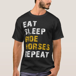 Camiseta comer cavalos