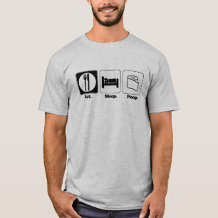 Camiseta comer cocô de sono