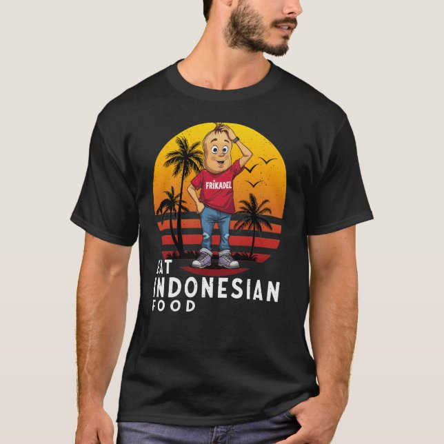 Camiseta Comer Comida Indonésia (Frente)