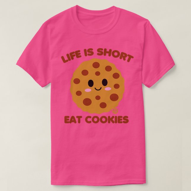 CAMISETA COMER COOKIES (Frente do Design)