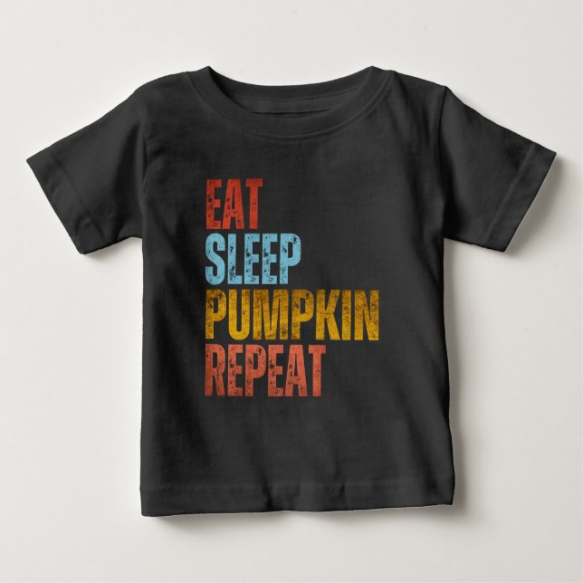 CAMISETA COMER DORMIR ABÓBORA REPETIR (Frente)