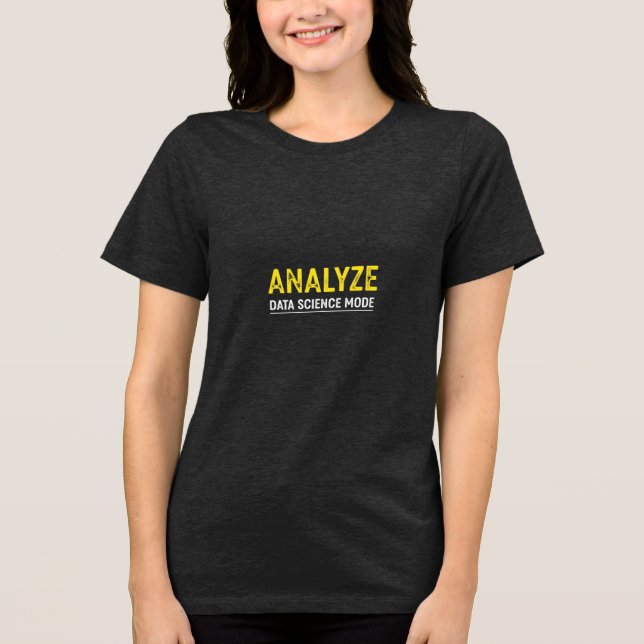 Camiseta Comer Dormir Analisar Repetir (Frente)