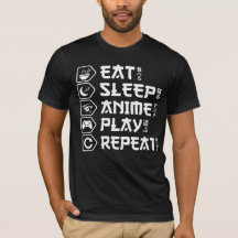 Comer Dormir Anime Jogar Repetir Estilo de Vida Ot
