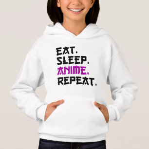 Camiseta Comer Dormir Anime Repetir
