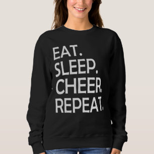 Camiseta Comer Dormir Aplaudir Repetir Líder de Torcida Esq