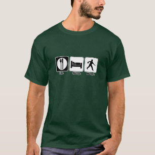 Camiseta comer dormir bowl