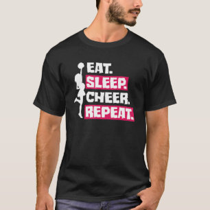 Camiseta Comer Dormir Comemorar Repetir Liderança de Torc