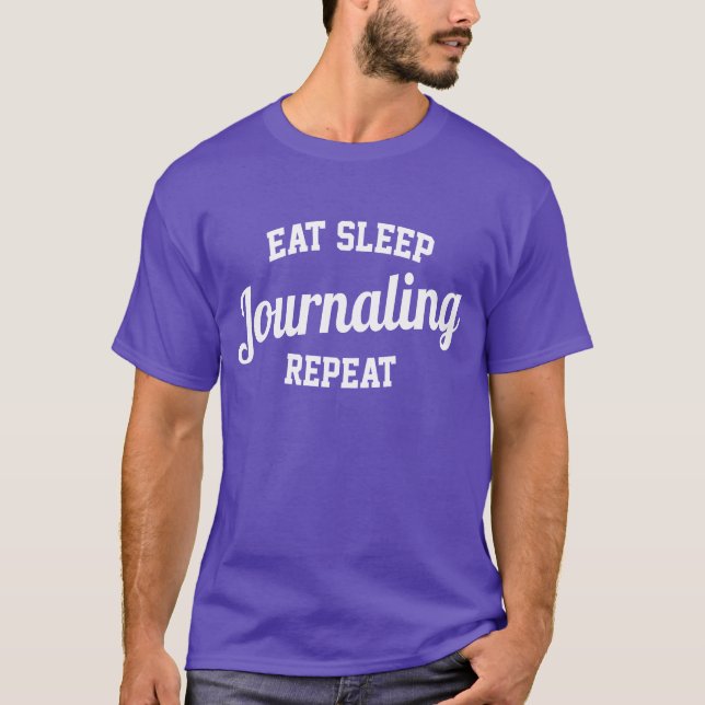 Camiseta Comer Dormir Diário Repetir (Frente)