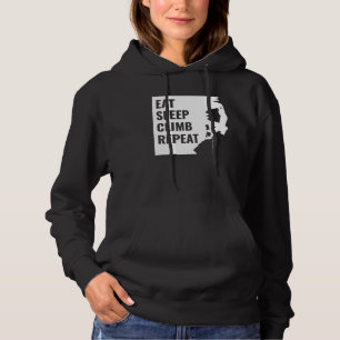 Camiseta Comer Dormir Escalar Repetir