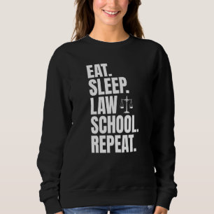 Camiseta Comer Dormir Faculdade de Direito Repetir Diariame