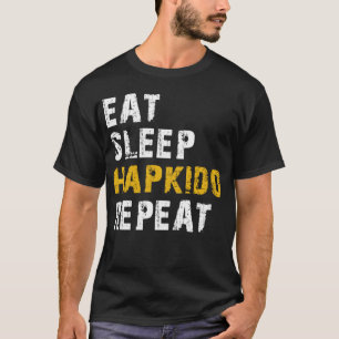 Camiseta comer, dormir, hapkido
