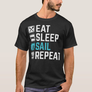 Camiseta Comer Dormir Navegar