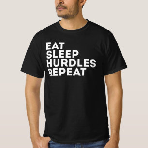 Camiseta Comer Dormir Obstáculos Repetir
