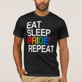 Camiseta Comer Dormir Orgulho Repetir