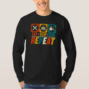Camiseta Comer Dormir Perfume Repetir   Perfume Perfumista
