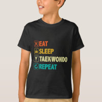 Comer Dormir Taekwondo Repetir - Taekwondo Martial