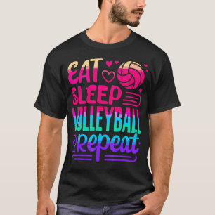 Camiseta Comer Dormir Volei Repetir Volei
