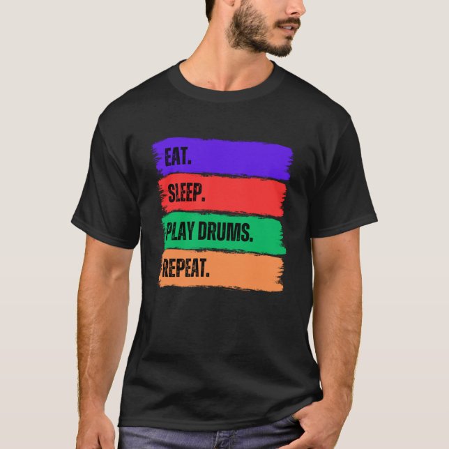 CAMISETA COMER DROGAS DE REPRODUÇÃO DE SONO (Frente)
